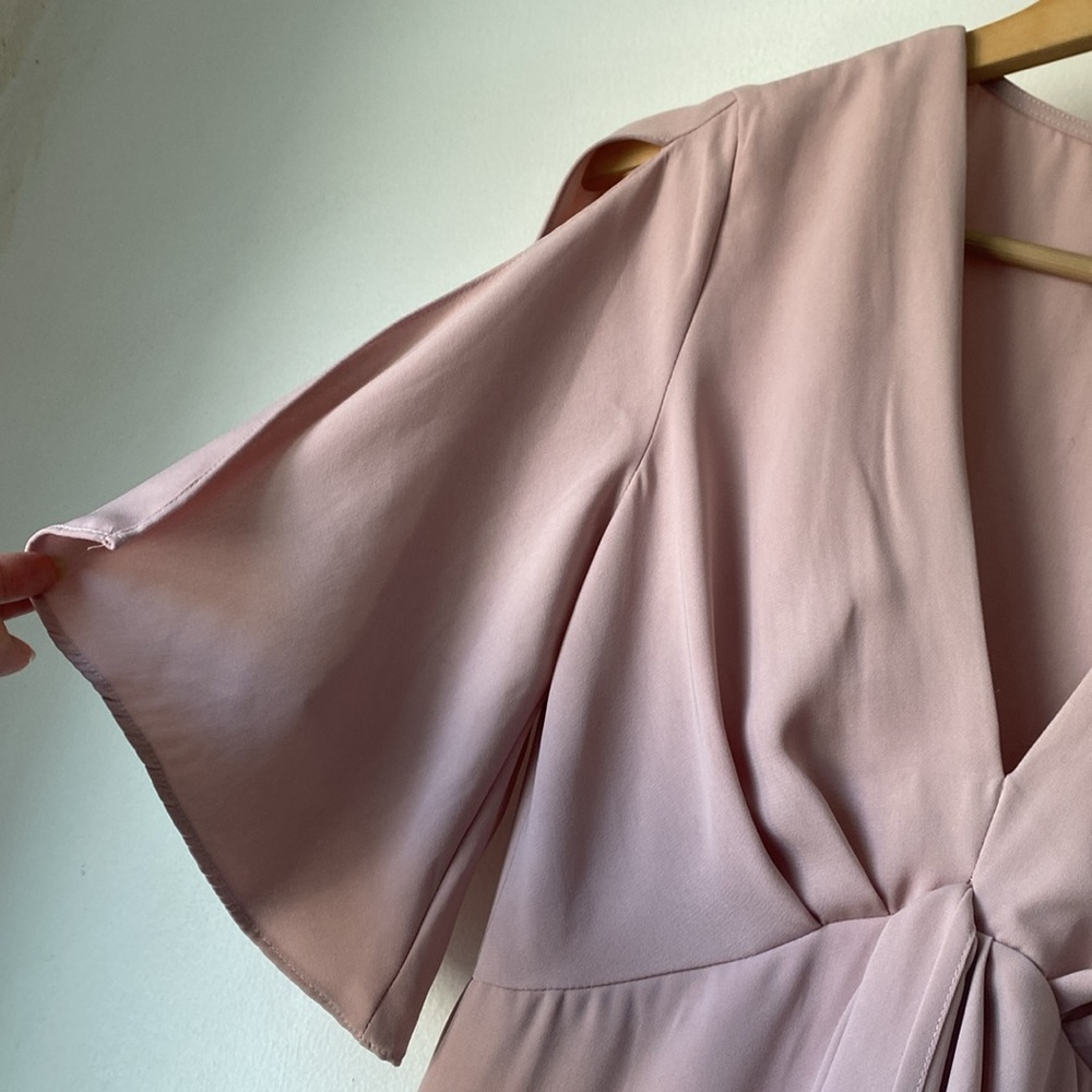Lulu’s S My Type Blush Pink Midi Dress - Picture 10 of 15